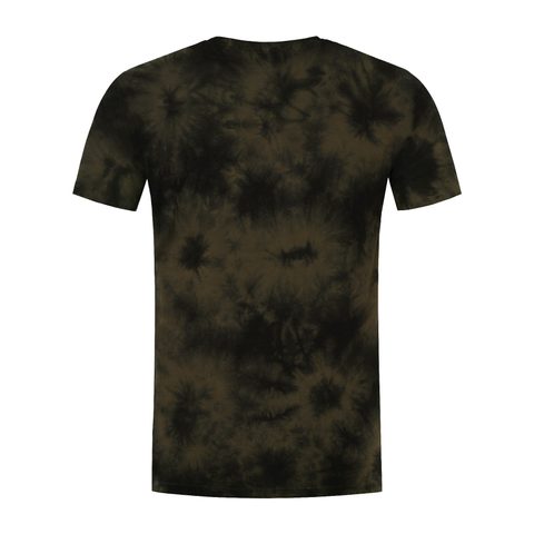 Korda Tričko Tie Dye Tee Tmavo Olivové