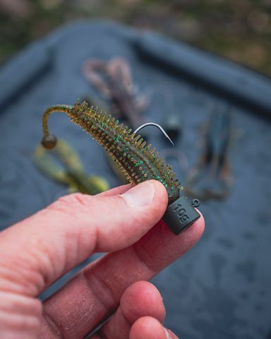 Fox Rage Jigová hlava Ned Heads Camo 1ks