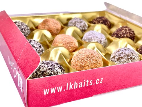 LK Baits Pet Vánoční bonboniéra Nutrigo Bonbons Merry Christmas pro větší psy