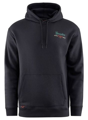 Grundéns Mikina Dark Seas X Grundens Watchman Hoodie Black