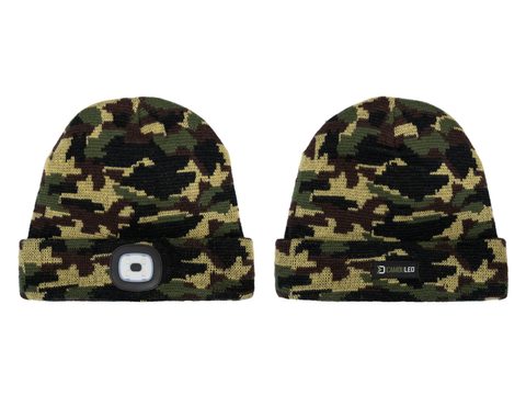 Delphin Zimní čepice CamouLED