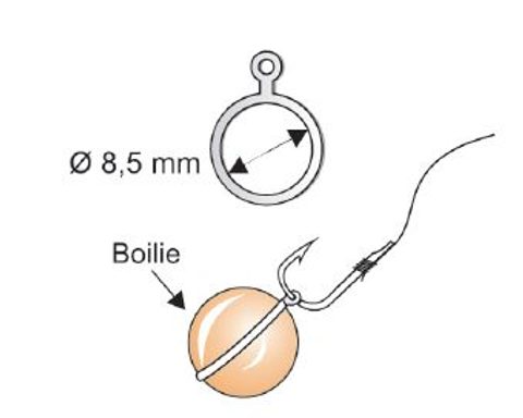 Extra Carp Silikonové kroužky na nástrahy Elastic Bands 8,5mm 18ks