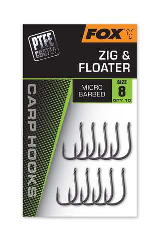 Fox Háčky Carp Hook Zig & Floater 10ks