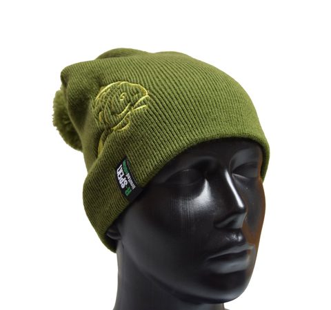 R-Spekt Čiapka PomPom beanie khaki