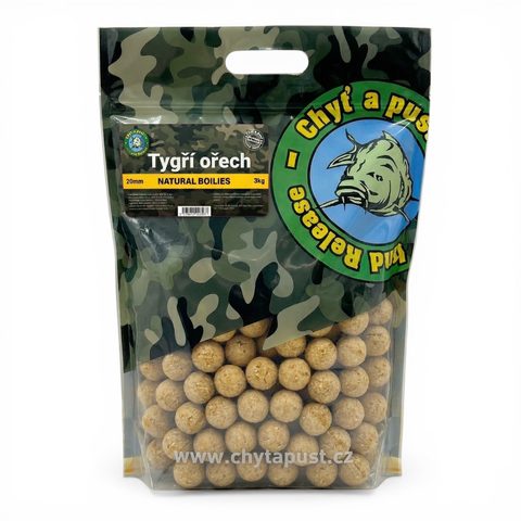 Chyť a pusť Boilies Natural 3kg