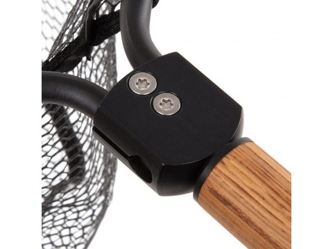 Fencl Muškařský podběrák King XL Natur s pogumovanou sítí a magnetem