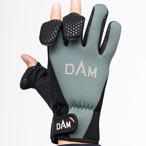 DAM Neoprénové rukavice Neoprene Fighter Glove Black/Grey