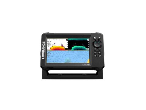Lowrance Echolot Eagle 7 so sondou TripleShot HD + batéria + nabíjačka ZADARMO