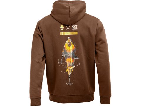 Westin Mikina Swimlure Hoodie Dark Brown