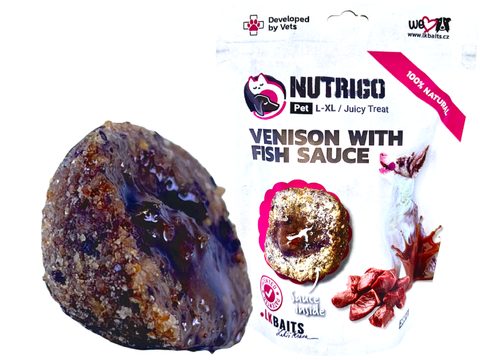 LK Baits Pet Pamlsek Nutrigo Dog Zvěřina s rybí omáčkou