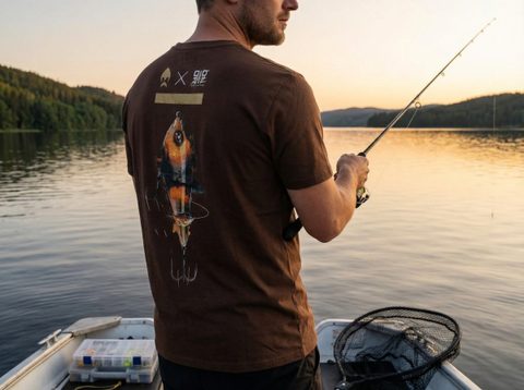 Westin Triko Swimlure T-Shirt Dark Brown