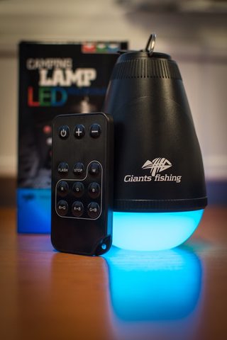 Giants Fishing Svetlo Camping Lamp LED Viacfarebné