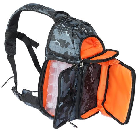 Giants fishing Akční set Vláčecí batoh Spinning Sling Bag + vláčecí taška Compact