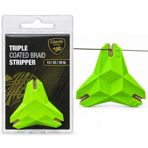 Giants fishing Stahovač šňůrek 15/25/35lb Triple Coated Braid Stripper