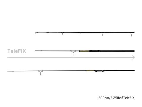 Delphin Prút Stalx 300cm 3,25lb TeleFIX
