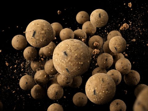 Delphin Vyvážené boilies BreaX/NutCAKE Tygří ořech-Scopex-Kukuřice 100g