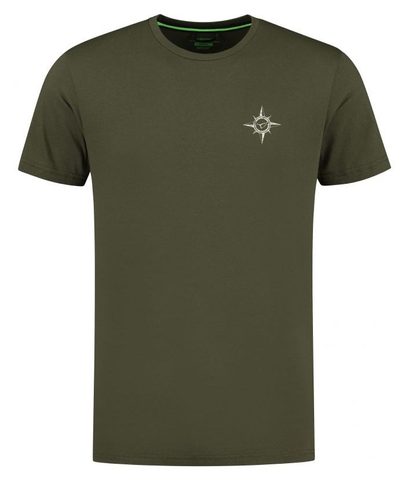 Korda Tričko Compass Tee Dark Olive