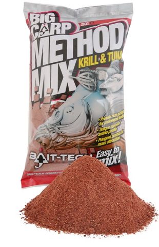 Bait-Tech Krmítková směs Big Carp Method Mix Krill & Tuna 2kg