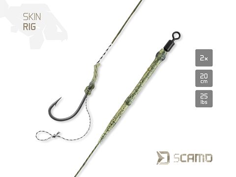 Delphin Návazec sCamo Skin rig 2ks