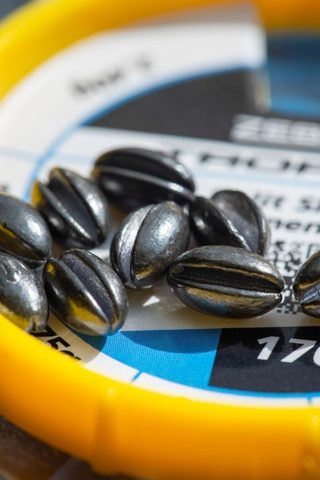 Zebco Sada bročkov Trophy Oval Split Shot Assortment 170g