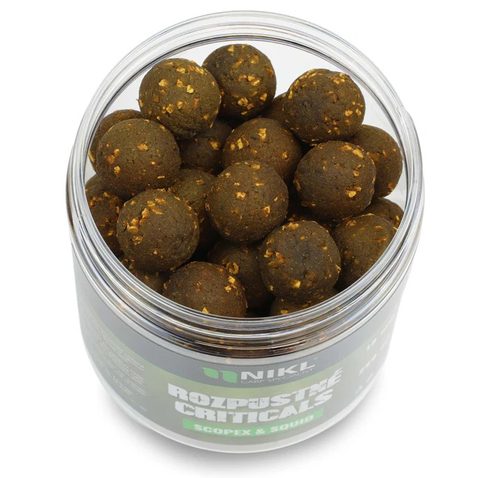 Nikl Rozpustné Criticals boilie Scopex & Squid 250ml