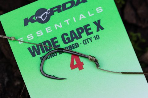 Korda Háčky Essentials Wide Gape X 10ks
