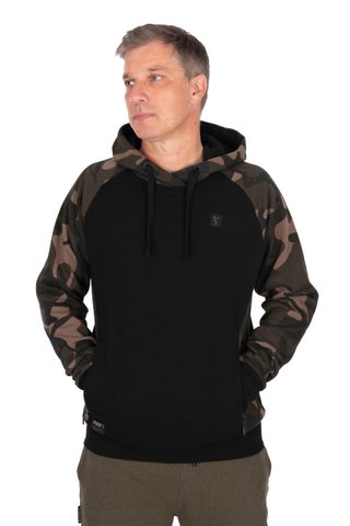 Fox Mikina Black/Camo Pullover Premium 310 Hoodie