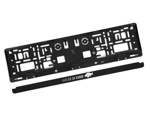 Delphin 3D držiak ŠPZ Angler on Board 2ks