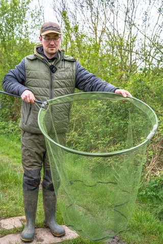 Korum Podběráková Hlava Power Folding Spoon 26" - Latex