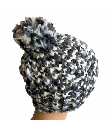 R-Spekt Kulich Fluffy beanie šedý