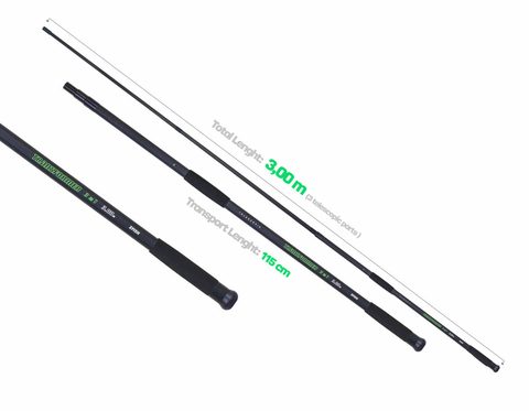Zfish Podberáková tyč Transformer Landing Net Handle 3m