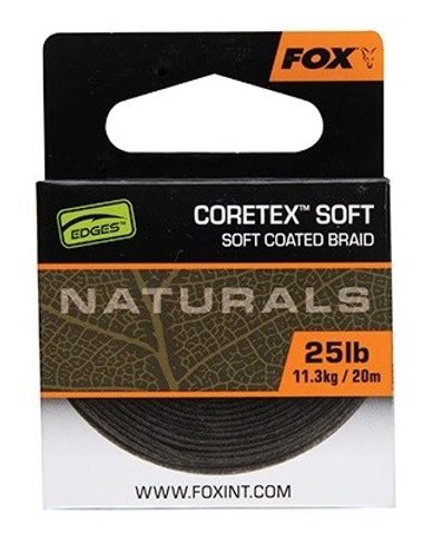 Fox Náväzcová Šnúrka Naturals Coretex Soft 20 m