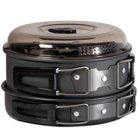 Giants Fishing Sada riadu s kanvičkou 3 Piece Pan & Kettle Set