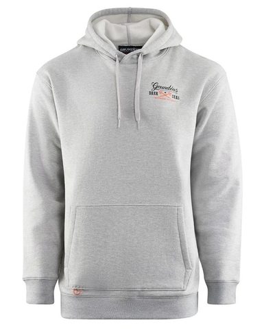 Grundéns Mikina Dark Seas X Grundens Portsmith Hoodie Athletic Heather