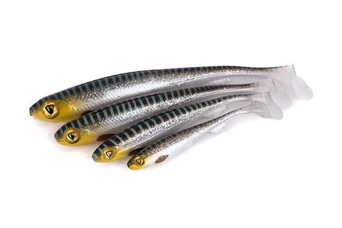 Fox Rage Gumová Nástraha Slick Shad Silver Halo