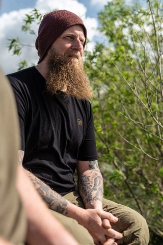 Korda Tričko Sunrise Tee Black