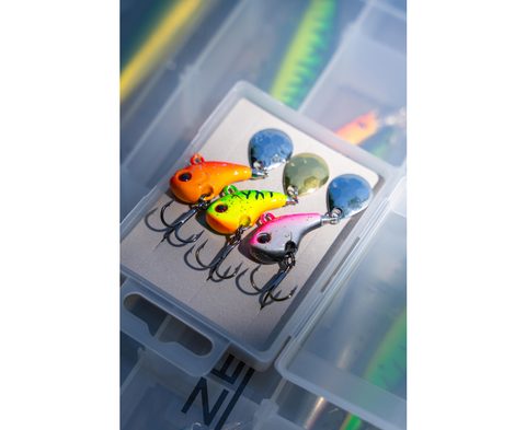 Zebco Tail Spinner Target Fish Spin Jig Set 3ks