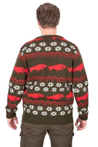 Fox Sveter Xmas Jumper