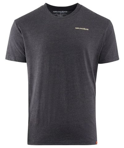 Grundéns Triko Octo-Trout SS T-Shirt Heather Charcoal