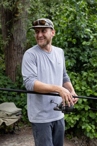 Korda Tričko Minimal Tee LS Heather Grey