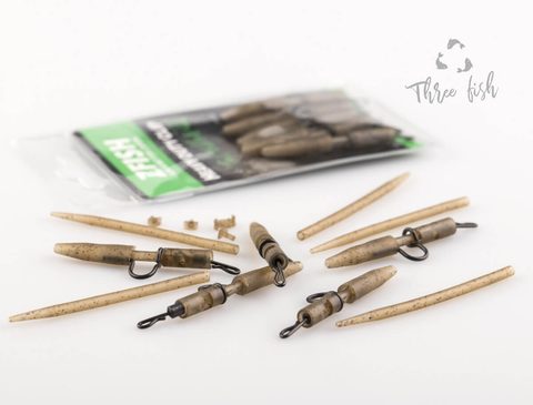 Zfish Závesy Heavy Duty Clip Complete Pin Set 60 mm