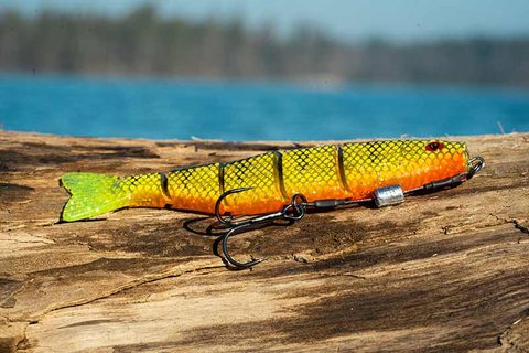 Fox Rage Gumová Nástraha Pro Shad Jointed LOADED UV Natural Perch