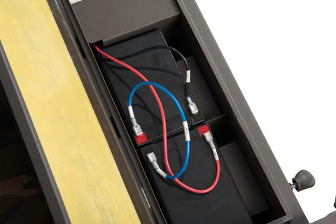 Fox Vozík Transporter 24v Power Plus Barrow Including 2 x 9Ah 12v batteries and charger