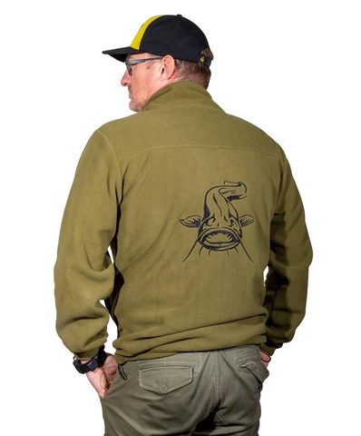 Black Cat Mikina Fleece