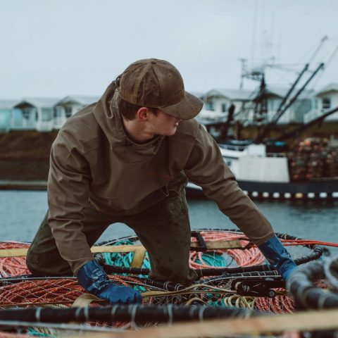 Grundéns Mikina Kryall Hoodie Otter