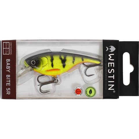 Westin Wobler BabyBite SR Crankbait Plávajúci 3D Headlight