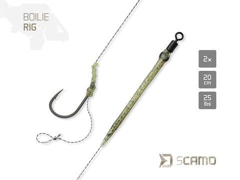 Delphin Návazec sCamo Boilie rig 2ks