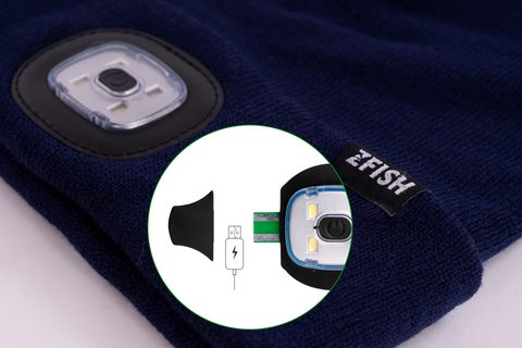 Z-Fish Čepice Light Beanie Modrá