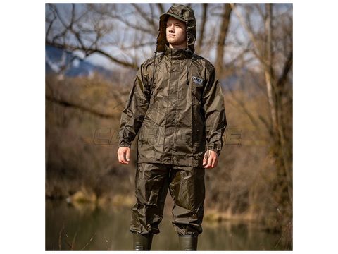 VASS Nepromokavý Komplet Vass-Tex W/P Breathable Jacket & Trouser Khaki