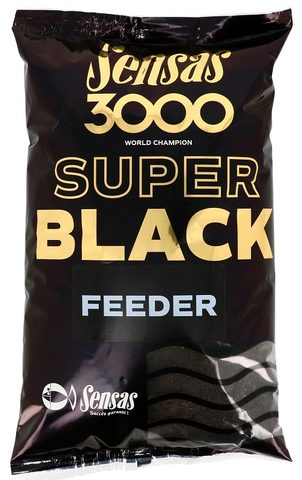 Sensas Krmítková směs 3000 Super Black 1kg